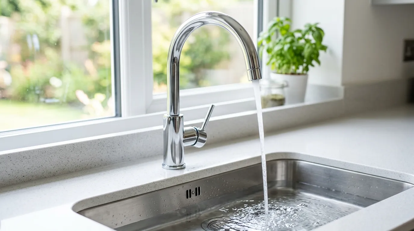 Local Plumbing Master Pros same day plumber fixing a faucet in Racine, MN